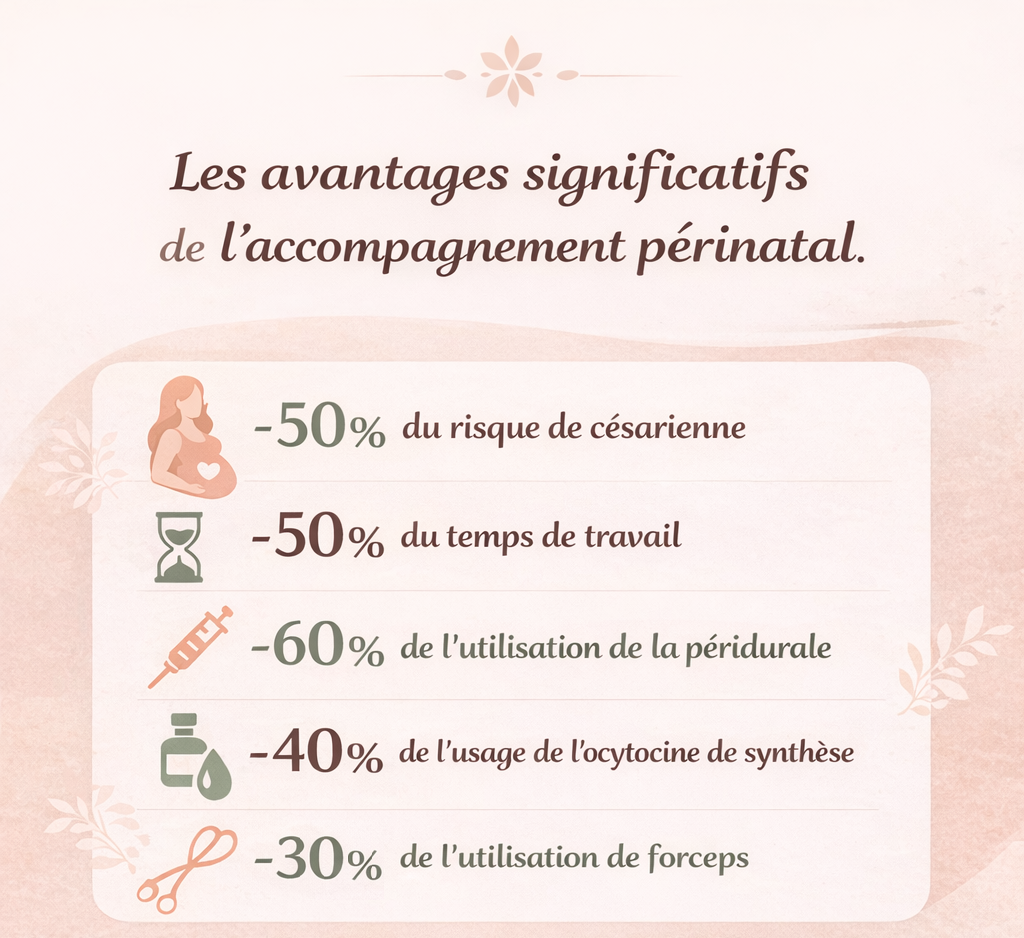 Les avantages d'une doula pendant l'accouchement